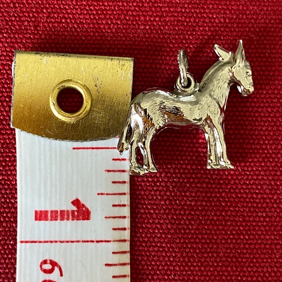 VTG I JMF I Sterling Donkey Charm - Picture 6 of 15